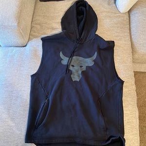 Men’s Under Armour Project Rock Sleeveless Hoodie